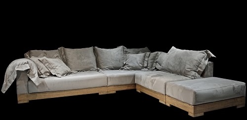 Riviera wood Sofa